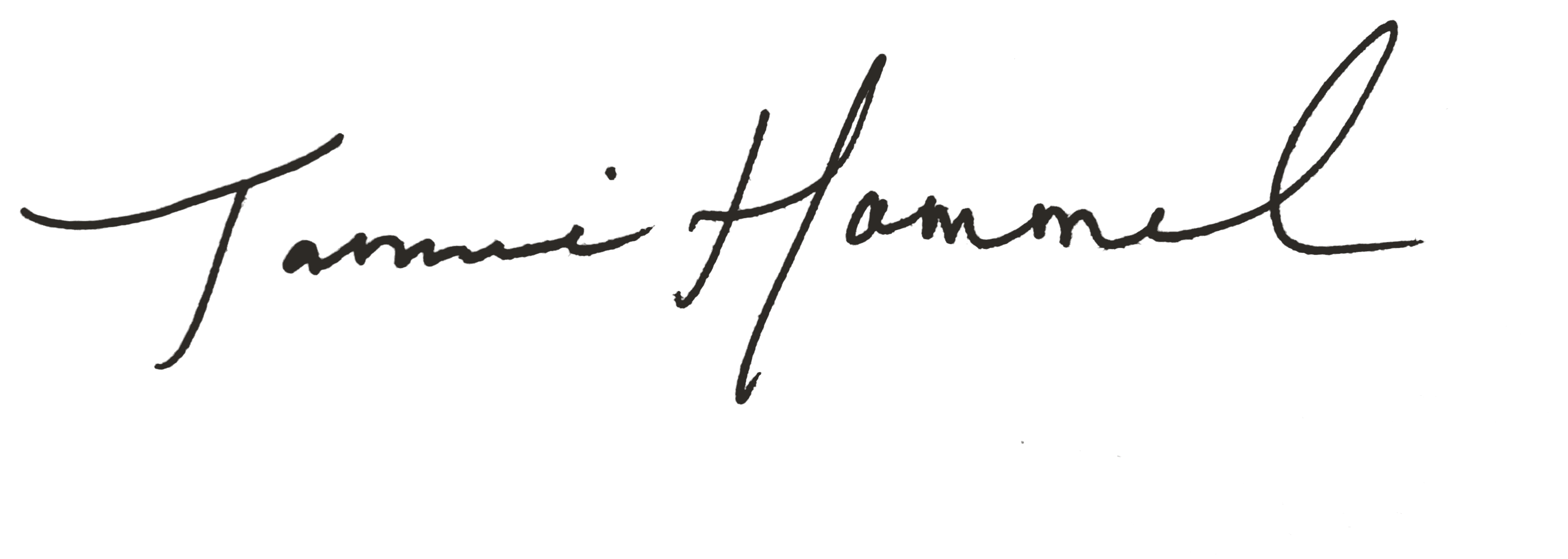 Tammi Hammel signature
